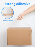 JARLINK Clear Packing Tape (12 Rolls), Heavy Duty Packaging Tape for Shipping Packaging Moving Sealing, 1.88 inches Wide, 55 Yards Per Roll, 660 Total Yards