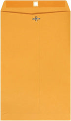 Quality Park 37894 Quality Park Clasp Envelopes, 9-1/4x14-1/2, 28lb, Brown Kraft, 100/Box,Light Brown