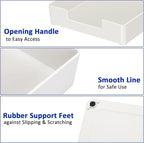 Letter Tray Letter Organize,2Pack Paper Tray,Stackable Desk Drawer Organizer for Office Supplies, Magazines, Folders, File,Notebooks, Stationery, Plastic Desk Tray for Desktop, for Home,Office, School