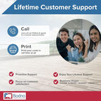 Bodno Premium CR80 30 Mil Graphic Quality PVC Cards - 500 Pack