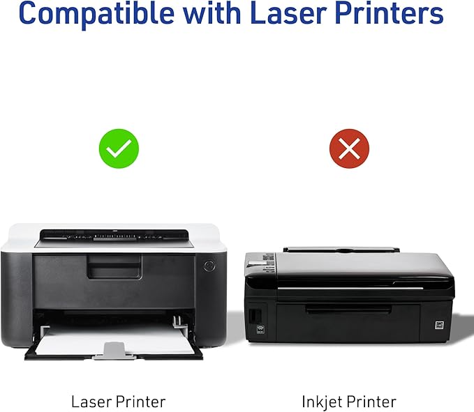 Avery Easy Peel Printable Address Labels with Sure Feed, 1" x 2-5/8" Customizable Stickers, White, 750 Blank Mailing Labels, Great for Mailing, Shipping, and More (5260)