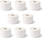 Zebra 3 x 1 in Thermal Transfer Polypropylene Labels PolyPro 3000T Permanent Adhesive Shipping Labels 1 in Core 8 rolls 10031648SP