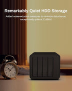 TERRAMASTER D4-320 External Hard Drive Enclosure - 4bay USB 3.2 Gen2 10Gbps Type-C USB Storage Hot Swappable Plug and Play (Diskless)