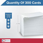 300 Pack - Bodno Premium CR80 30 Mil Graphic Quality PVC Cards