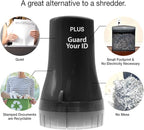 Guard Your ID Wide Advanced Roller 2.0 Identity Theft Prevention Security Stamp Black