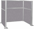 Versare Hush Panel Cubicle Kit | Workstation Partition Walls | Sound Dampening Cubicle Walls | Partitions for Desks