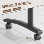 Folding Conference Room Table, Modern Conference Tables with Wheels, Large Rectangular Mobile Training Tables for Office Classroom, Foldable Modular Boardroom Seminar Table Walnut (8pack L70.9in)