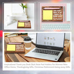 Humor Office Work Gift for Secretary Coworker, Office Gag Gifts for Workplace Banter and Lighthearted Moments, Funny Office Gifts for Coworkers Work Friend Self-Stick Note Pad Holders-DW60