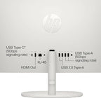 HP 21.5" FHD All-in-One Desktop Computer, 32GB RAM 1.2TB Storage (1TB SSD + 256GB Docking Station Set), Dual-Core Intel Celeron, Windows 11 Pro with Microsoft Office Lifetime Suite, Keyboard & Mouse