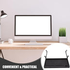 jojofuny 1 Set of Keyboard Tray Under Desk, Keyboard Sliding Tray Under Desk, Keyboard Drawer Slide Tray, Keyboard Shelf, for Home and Office