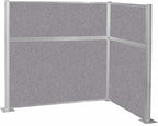 Versare Hush Panel Cubicle Kit | Workstation Partition Walls | Sound Dampening Cubicle Walls | Partitions for Desks