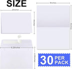 Joyberg Blank Cards and Envelopes 4x6, 30 Pack White Invitation Cardstock with 30 Pack Envelopes, Self-Seal Thank you Blank Greeting Cards and Envelopes, for All Occasions DIY, Print custom
