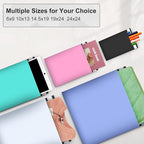 120-Piece Black Poly Mailers - 6x9 Inch Shipping Envelopes with Self-Adhesive Seal, Waterproof, and Tear-Proof Postal Bags