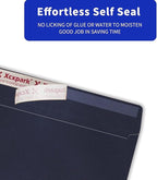 250 PCS #10 Black Self Seal Kraft 4-1/8 x 9-1/2 inches Security Envelopes, Windowless Invisible Envelopes Super Strong Quick Seal Envelopes Security Tint Pattern Secure