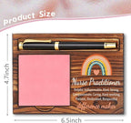 Nurse Practitioner Sticky Note Holder, Thank You Nurse Practitioner Gifts, Nurse Practitioner Appreciation Gifts, Nurse Practitioner Office Decor Self-Stick Note Pad Holders YB370