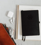 Academic Planner - Daily, Weekly, and Monthly Scheduling - 8.3 x 5.8 Inches - Undated Student Planner for Maximizing Focus and Productivity - 2020-2021 Reference Calendars (Black)