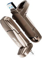 External SSD USB Flash Drive 256GB, Up to 2050MB/s 2-in-1 Type C+ USB A USB3.2 Gen2 Solid State Thumb Drive SSD Stick for iPhone 15/16/Android/Windows/Mac/PC/Laptops