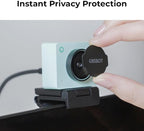 OBSBOT Meet 2 Webcam 4K - AI Framing & Auto Tracking, 1/2" Sensor, 60FPS, Auto Focus, HDR, Dual Mics - Lightweight USB Web Camera for Streaming, Zoom Meetings, Gaming. (Aurora Green)