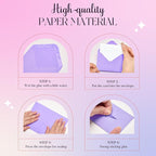 ACSTEP 100PACK Gift Card Envelopes Credit Card Size Mini Envelopes Colored Tiny Pocket Envelopes For Business Card, Small Note Cards 10 Assorted Colors 4X2.75 Inches