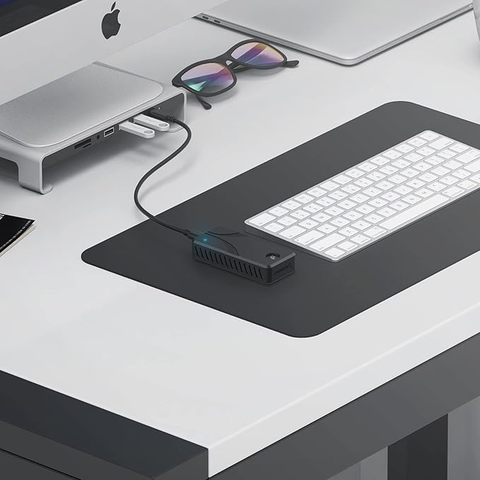 SABRENT 4TB External Aluminum SSD, Rocket Nano V2, USB 3.2 Gen 2x2, 1500 MB/s Transfer Speeds [SB-4TB-NAV2]