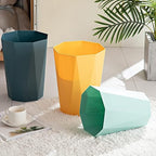 Small Trash Can 2 Pack Bathroom Garbage Can 2.6 Gallon Waste Basket for Dorms Bedrooms Offices, Blue