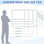 Felt Bulletin Board 24x18inches Photo Picture Display Board Wall Hanging Notice Board with Push Pins