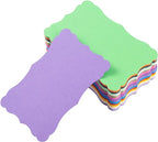 120 Pieces Small Mini Business Cards Vintage Assorted Colors Blank Note Cards Gift Word Card for Business Cards, Gift Cards (12 Colors, 3 x 5 inches)