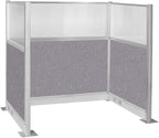 Versare Pre-Configured Hush Panel Electric Cubicle | Workstation Divider Walls | Cubicle Privacy Panels | Office Partition Walls