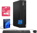 Lenovo ThinkCentre M70s Small Form Factor Business Desktop, Intel 20-Core i7-14700, 32GB DDR5, 1TB SSD, HDMI, DP, Wi-Fi 6, Wired KB & Mouse, Win 11 Pro, Bundle with ADATA UC310 64GB USB Flash Drive
