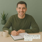 Pland Studio 90-Day Productivity Planner – Forest Sage Hardcover | Undated Daily Journal with Habit Tracker, Vision Board, and Focused Goal Setting for Entrepreneurs, Creatives & Busy Professionals