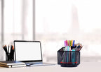 Exerz Desk Organiser/Mesh Desk Tidy Candy/Pen Holder/Multifunctional Organiser 360 Rotating