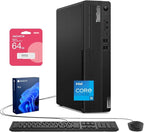 Lenovo ThinkCentre M70s Small Form Factor Business Desktop, 14th Gen Intel 10-Core i5-14400, 64GB DDR5 RAM, 2TB SSD, HDMI, DP, Wi-Fi 6, Windows 11 Pro, Bundle with Adata UC310 64GB USB Flash Drive