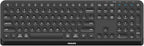 PHILIPS Professional Wireless & Bluetooth Keyboard - Standard-Layout Keyboards with 2.4GHz USB-Receiver, 3-Channel,Ergonomic & Quiet Design, Comfortable & Efficient for PC/Laptop/Pad