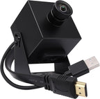 SVPRO 4K Webcam - USB HDMI Dual Output for Computer/Monitor/Projector/TV, Wide Angle Distortion-Free Streaming Webcam H.264 Security Camera