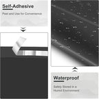 Large Poly Mailers 24x24 Inch 50 Pcs, Extra Large Shipping Bags for Clothing with Self-Sealing Tear-Resistant, Waterproof Poly Bags, Mailing Envelopes for Small Business (Black)