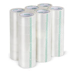 Clear Packing Tape (36 Rolls), Heavy Duty Packaging Tape for Shipping Packaging Moving Sealing, 2 inches Wide, 65 Yards Per Roll