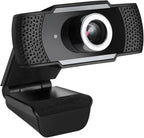 CyberTrack H4 Webcam 1080P HD USB Webcam with Built-in Microphone, Zoom Certified, Black