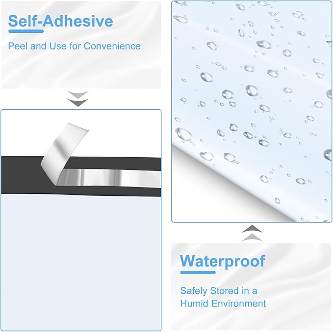 Large Poly Mailers 19x24 Inch 100 Pack, Shipping Bags for Clothing with Self-Sealing Tear-Resistant, Waterproof Poly Bags, Mailing Envelopes for Small Business (White)