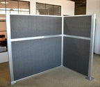 Versare Hush Panel Cubicle Kit | Workstation Partition Walls | Sound Dampening Cubicle Walls | Partitions for Desks