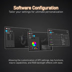 iRocks M31R Wireless Gaming Mouse, Triple Mode 2.4G/ Bluetooth/USB-C Detachable Cable Gaming Mouse, Kailh GM8.0 Switches, Advanced PixArt PAW3395 Optical Sensor, Up to 26,000 DPI - Light Buff Brown