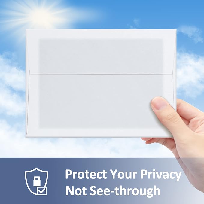 ValBox A2 Invitation Envelopes 100 Qty 4.375x5.75" White Envelopes Self Seal for Invitations, Photos, Wedding, Announcements, Thank you Notes, RSVP, Greeting Cards | 4-3/8 x 5-3/4 Inches(A2)