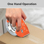 Swihauk Total 400 yd, 6 Pack 1.88 in x 66.6 yd - Heavy Duty Packing Tape with Dispenser Combo, Clear Shipping Tape, Packaging Tape, Package Tape for Shipping Moving Storage and Mailing, w30200