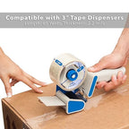 36 ROLLS [UPGRADED] Brown Premium Packing Tape, 65 YARDS, 2.2 mil, Heavy Duty Packaging Tape for Shipping, Moving, Sealing - STRONGER & THICKER