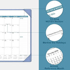 KOPEESY Desk Calendar 2025-2026, Academic Year Large Desk Calendar with Desktop Mat, 18 Months from July 2025 - December 2026, 22” x 17” Desktop Monthly Planner for Home or Office School