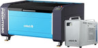 OMTech Pronto 130W CO2 Laser Engraver & Cutter with Water Chiller – 51"x35" Workspace, 1,000mm/s Speed, Autofocus, 2-Way Pass, Air Assist, for Wood, Acrylic & More