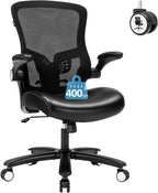 Office Chair, Ergonomic Desk Chair with Adjustable Lumbar Support, High Back Mesh Computer Chair with Heavy Duty Metal Base, Executive Chair for Home Office
