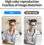 1080P Webcam, Compatible with PC/Laptop/Mac, Computer Camera with Low-Light Correction, AI Noise-Canceling Microphone, Adjustable Field of View, Built-in Privacy Shutter, Ideal for Meetings (W10)