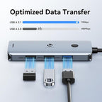 USB C Docking Station Dual Monitor, LIONWEI Laptop USBC Dock Multiport Adapter with 2 4K HDMI, 3 USB-A/3.0/2.0, 100W Power Delivery, 6-in-1 for MacBook/Surface/Lenovo/Dell/HP