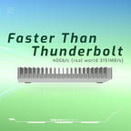 OWC 4TB Express 1M2 40Gb/s Portable NVMe SSD USB4 (Thunderbolt Compatible/USB-C) Ultra Fast External SSD Drive with Aluminum Heat Sink Enclosure