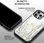 MOSNOVO Case for iPhone 13 Pro Max, [10ft 4X Military-Grade Drop Protection] Durable & Shockproof Phone Case Cover Design for iPhone 13 Pro Max - Wild Meadow - Clear Black